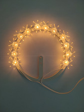 CORONCINA AUREOLA LUMINOSA ELETTRICA PER MADONNINA VOTIVA VARI DIAMETRI