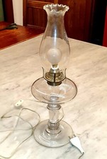 Paralume lampada a petrolio antica Primi 900