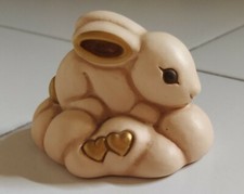 Thun Coniglio con cuori. Color avorio