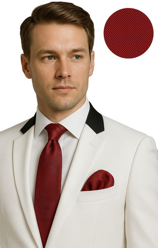 Versatile uomo cravatta rosso - uomo,