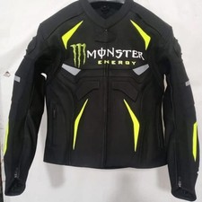 Giacca pelle Monster Energy