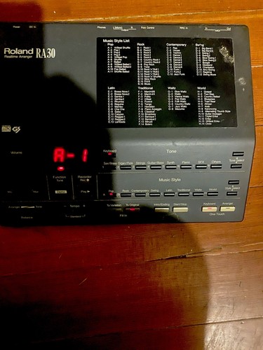 Roland arranger recorder - roland,