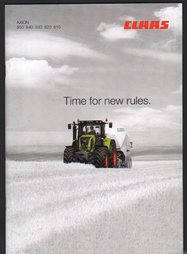 Scheda brochure trattore claas - scheda,