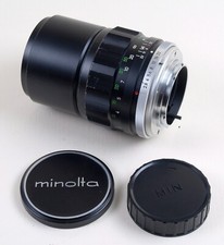 MINOLTA SRT ROKKOR PF 135mm F2,8 WONDERFUL FULLY WORKING