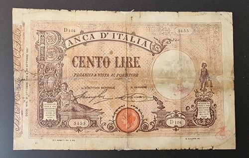 Cento 100 lire barbetti - cento,