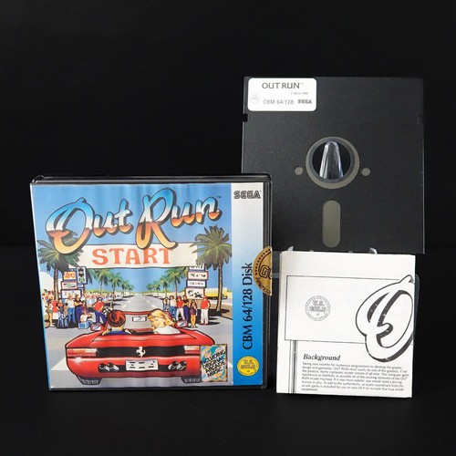 Sega out run cbm commodore - run,