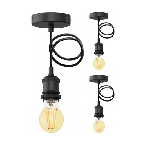 Lampada sospensione retra - 3x,