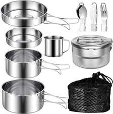 Campeggio Pentole Utensili Set