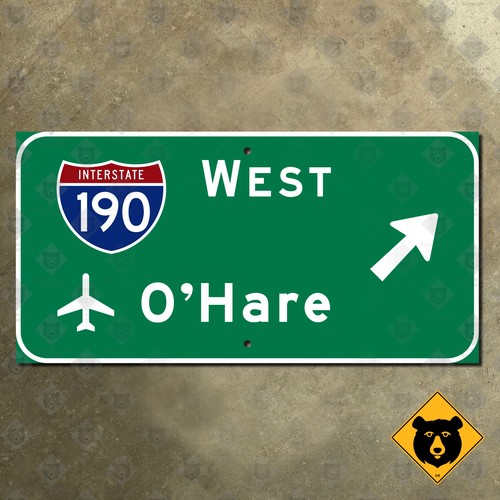 Chicago hare interstate 190 - o'hare,