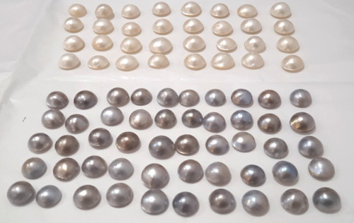 Perle mabè 90pz - perle, lotto