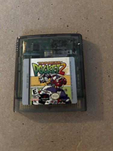 Topgear pocket nintendo game - topgear, 2