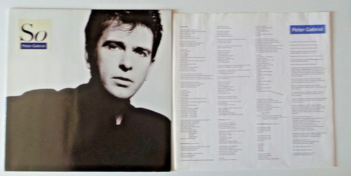 Peter gabriel lp - gabriel, so