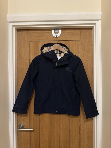 Giacca vento burberry navy - a,