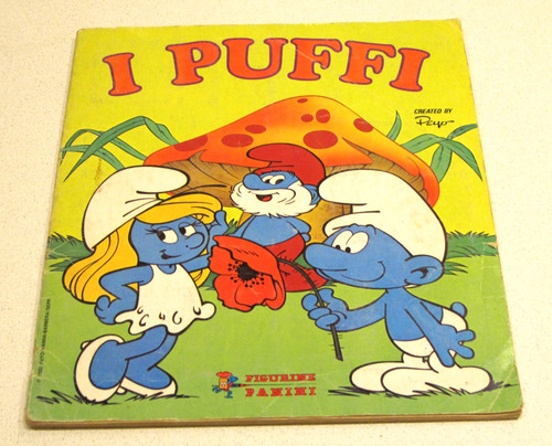 Puffi figurine panini - figurine,