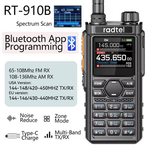 Walkie talkie radtel 910 - talkie, rt-910