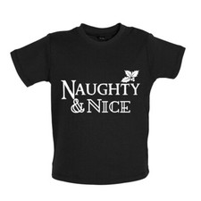 Cattivo & Carino - Bambino T-Shirt / Body - Natale Divertente List Babbo Natale