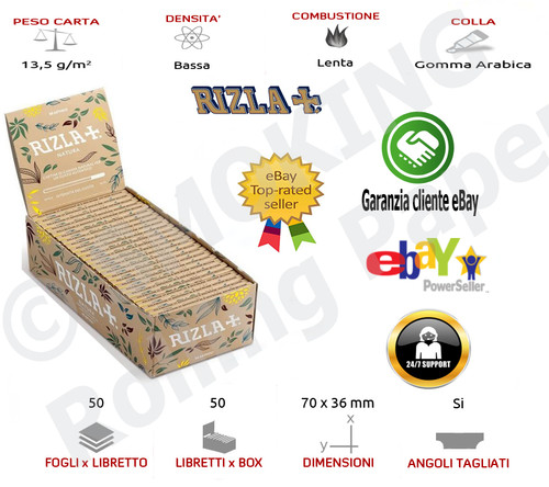 Cartine rizla natura - natura, corte