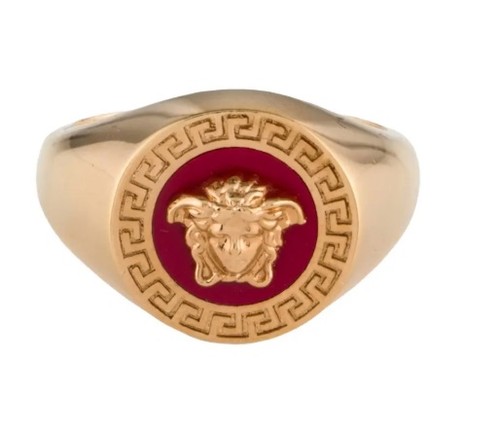 Anello versace testa medusa - anello,