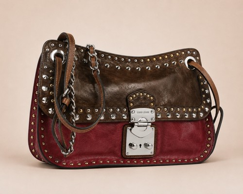 Rara borsa borchie miu - rara,