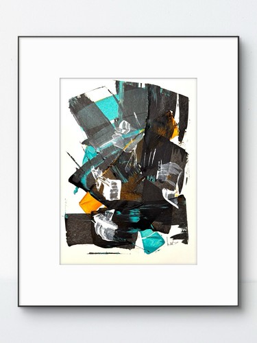 Carta originale astratta 9x12
