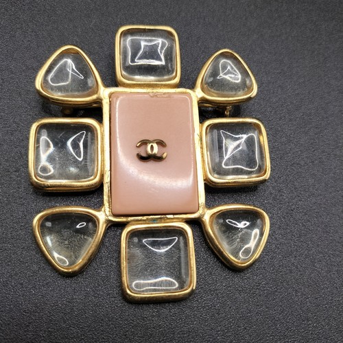 Vintage large chanel brooch