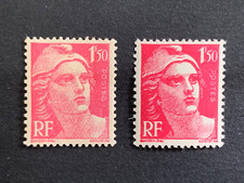 Variété Timbre France 1945