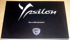 Lancia Ypsilon,libretto uso manutenzione anno 2018.ITA