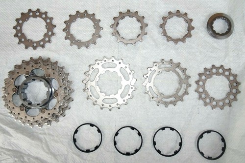 Pacco pignoni cassetta shimano - pignoni,