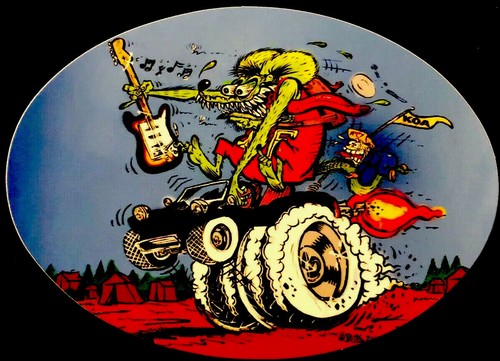 Adesivo rat fink - adesivo,