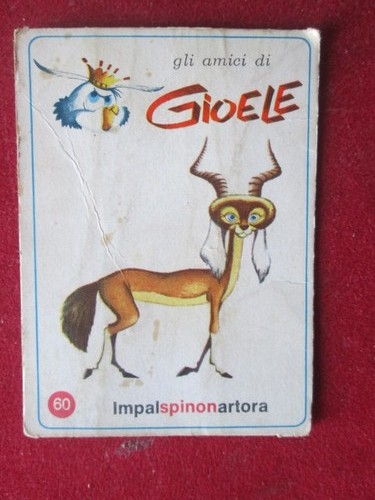 Figurina amici di gioele - figurina,