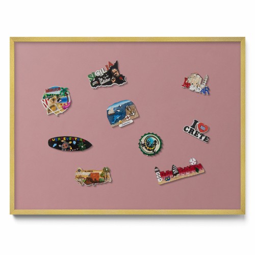 Parete magnetica per souvenir