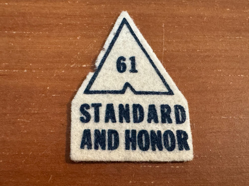 Patch feltro bsa - feltro, 1961