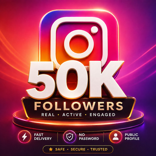 50000 follower