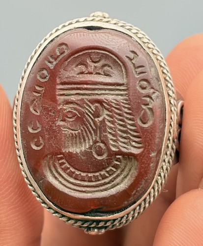Anello corniola sigillo - corniola,