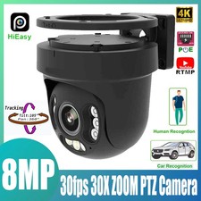 30X ZOOM 4K 8MP 30fps POE Auto