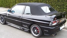 Capote Ford Escort Cabrio dall'anno 91 tessuto - marrone - livello qualità Q3