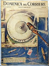SETTIMANALE VINTAGE DOMENICA DEL CORRIERE 6 OTTOBRE 1963