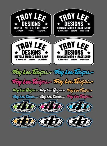 Kit adesivi troy lee - kit,