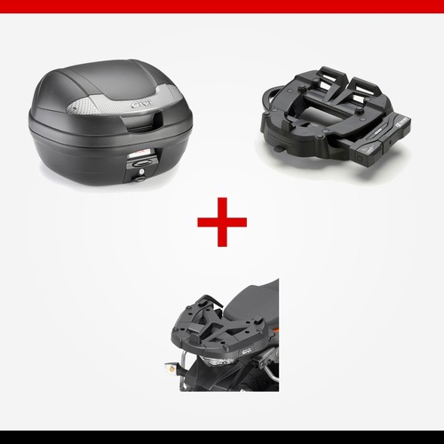 Kit givi e340nt2 bauletto 34l - givi,
