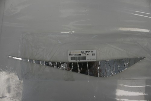 Adesivo protezione marmitta
