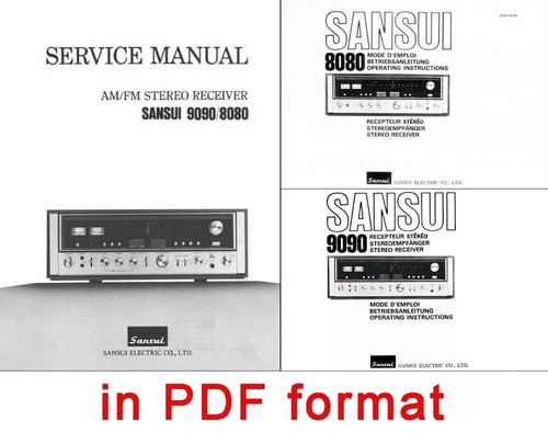 Sansui 9090 8080 - /, uso