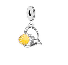 Ciondolo pendente cuore amore