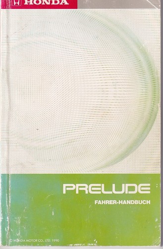 Honda prelude manuale - honda,