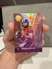 2025 Bowman Chrome U Dean’s List rifrattore SSP CASE HIT Behren Morton Texas Tech