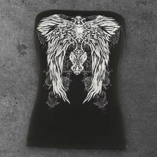 Top tubino donna Cross Wings