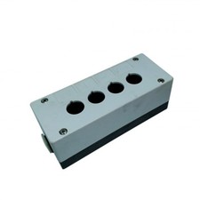 CNC 3D - Scatola per Pulsanti da 22mm in Plastica - 72x18x64mm