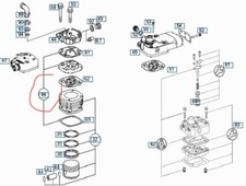 MERCEDES TRUCK ACTROS OM501/502 VALVOLA COMPRESSORE ARIA OEM A5411300620
