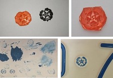 TIMBRO GOMMA LOGO TARGA AUTO MOTO EPOCA USO COLLEZIONISTICO 16X15MM SENZA MANICO