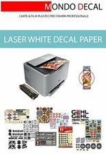 12 FOGLI A4: WATERSLIDE DECAL