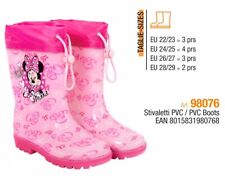 Stivali Stivale Stivaletto Anti Pioggia Antipioggia Disney MINNIE Antiscivolo